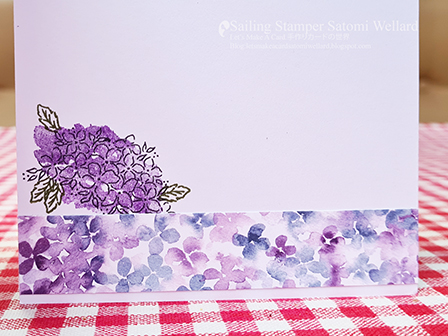 Stampin'Up! Hydrangea Haven by Sailing Stamper Satomi Wellard