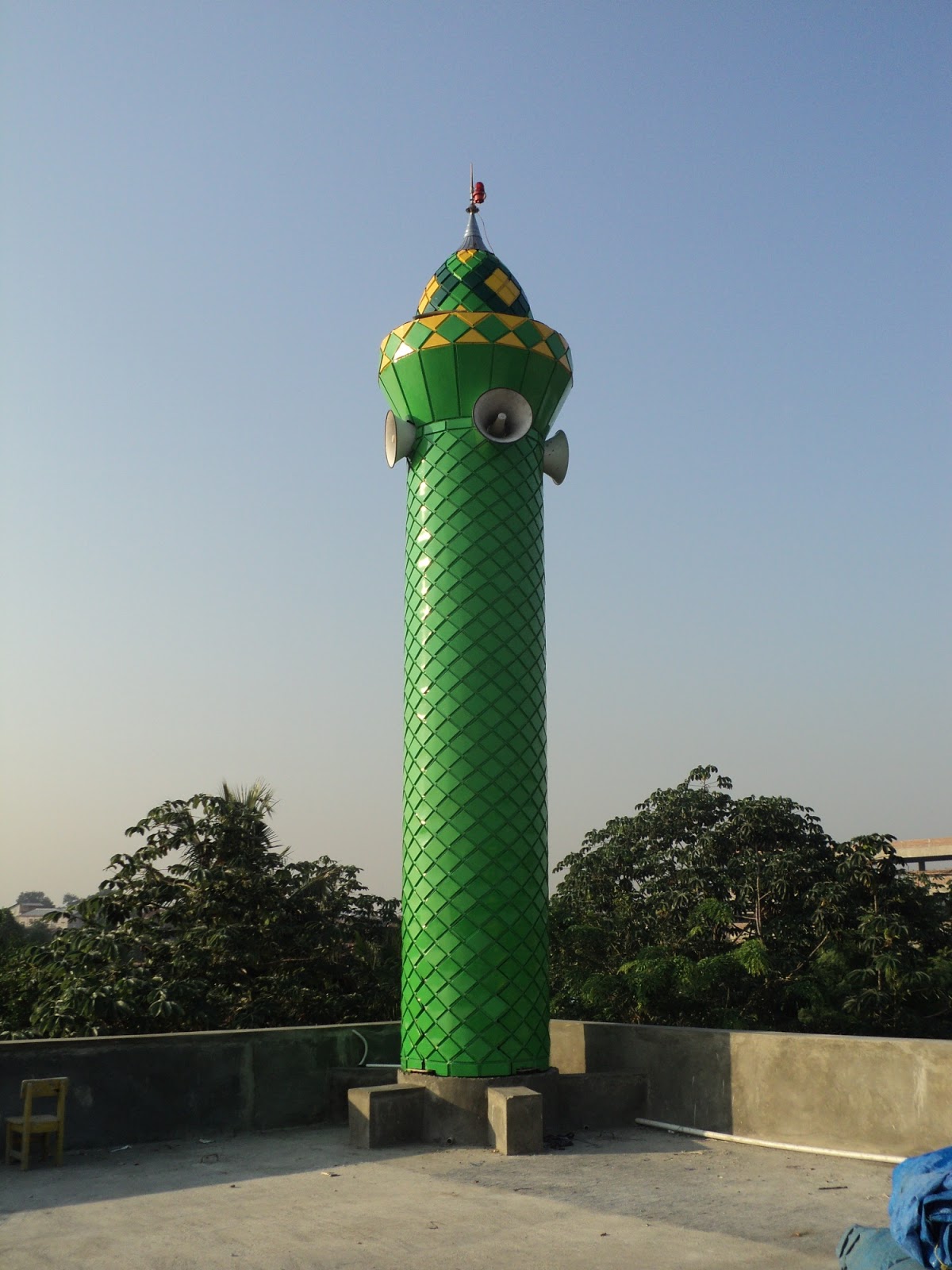 35 Gambar  Menara Masjid Mushola Terbaru  Model Desain  