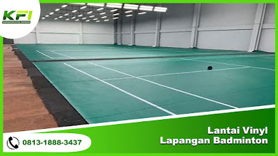 Lantai Vinyl Lapangan Badminton