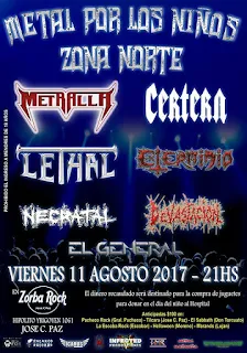 Metal por los niños zona norte (2017)