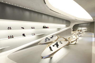 Stuart Weitzman, Zaha Hadid, flagship store, inauguración, Kate Moss, 