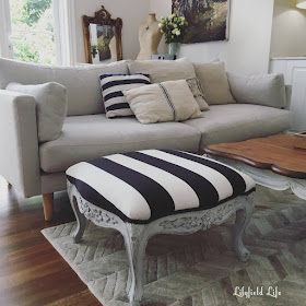 using the IKEA Sofia fabric for upholstery Lilyfield Life.