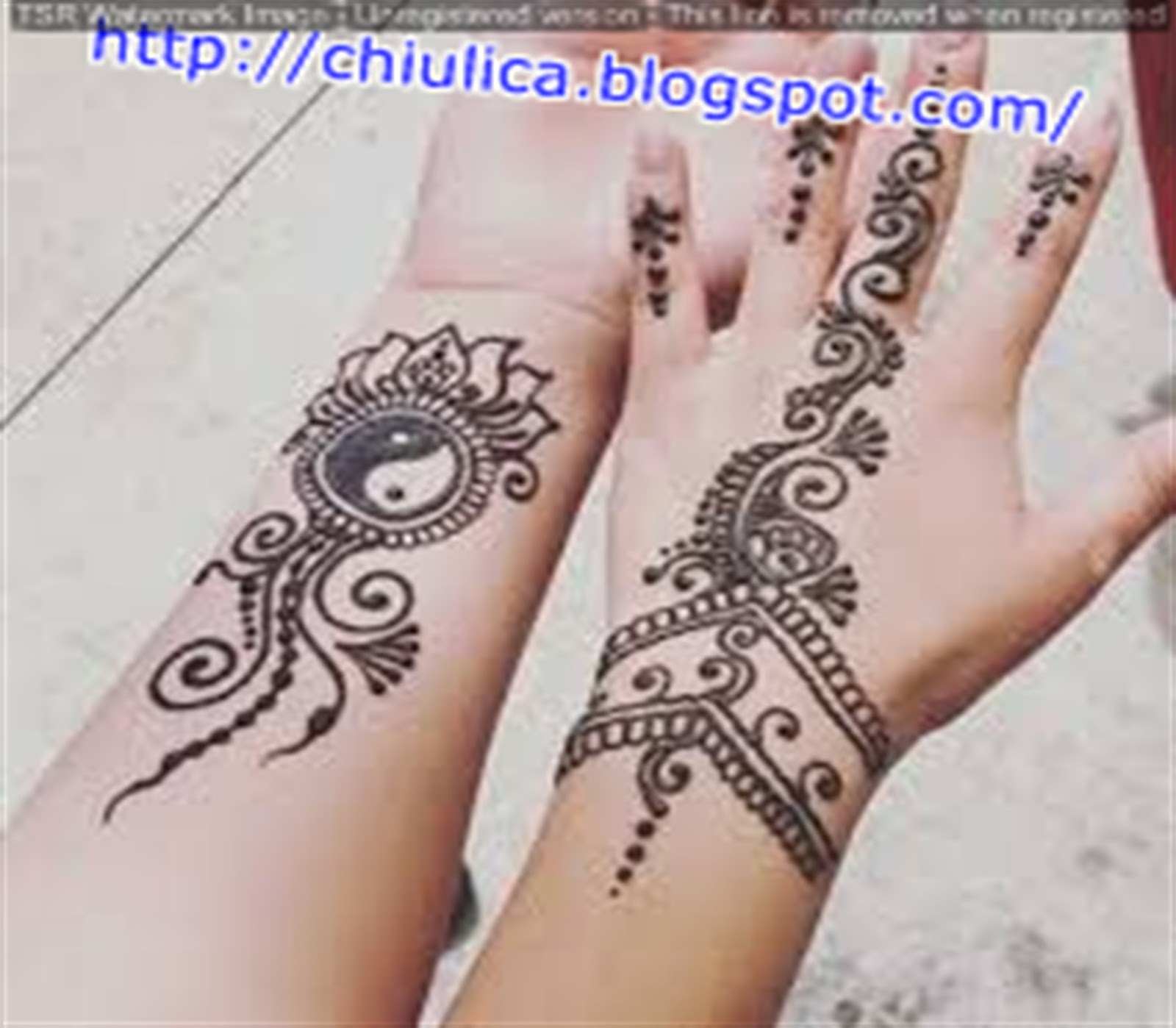 Gambar Lengkap Henna Anak Simple Untuk Kalian Teknik Menggambar