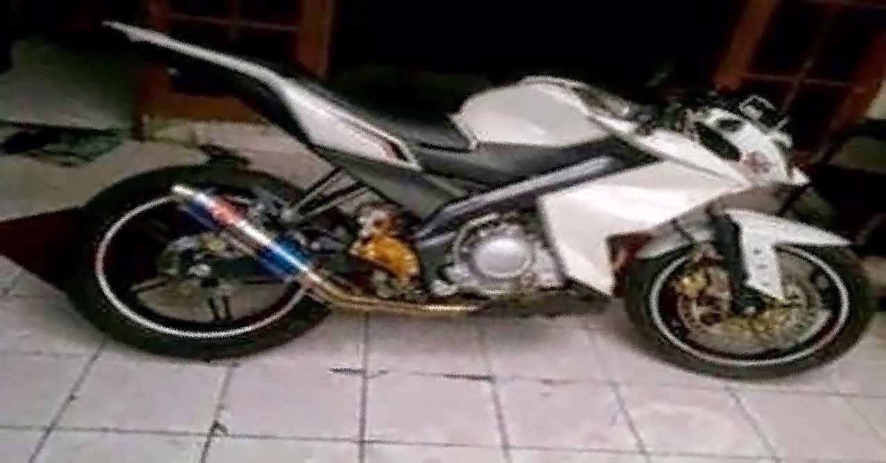 Modifikasi Vixion Ala Ninja Z250 Terlengkap Sound Modif