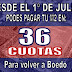 Plan 36 cuotas "Domingo Vaccaro"