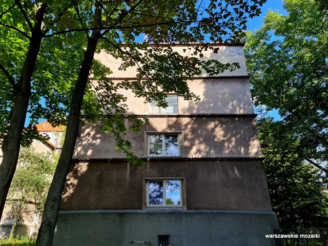 Warszawa Warsaw architektura lata 50 Stary Mokotów kadra nauczycielska SGGW