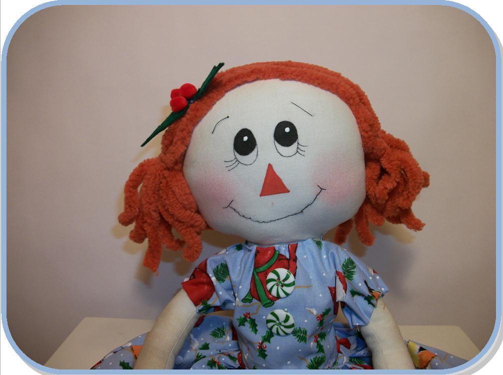 Rag Doll Sewing Pattern: Rag