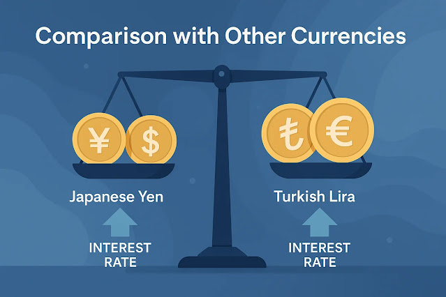 トルコリラ金利と他通貨の比較（円・米ドル・ユーロなど）