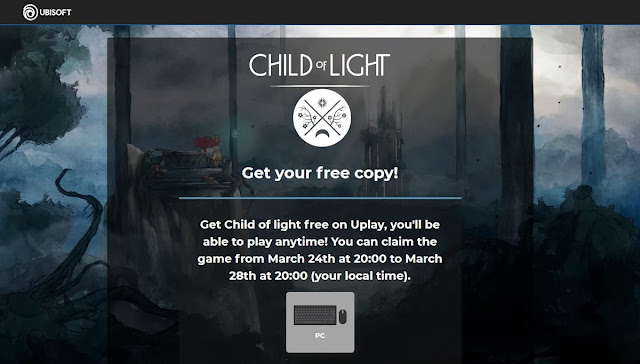 Child Of Light via Ubisoft Giveaway