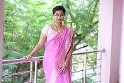 Swathi Dazzling in Pink saree-thumbnail-13