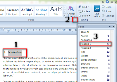 Hyperlink Pada Microsoft Word Dan Daftar Isi