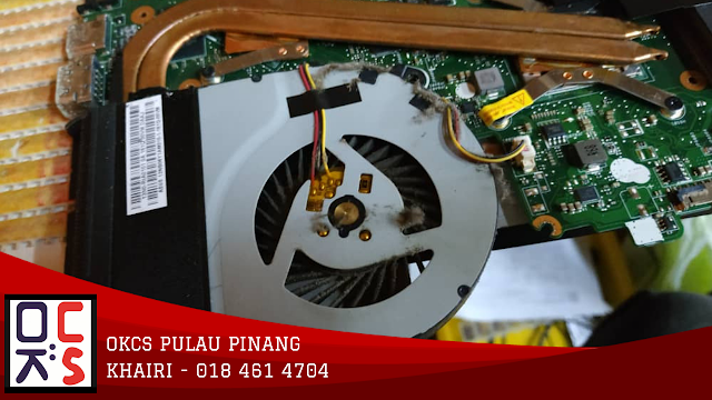 SOLVED : KEDAI REPAIR LAPTOP OKCS PULAU PINANG | SERVIS DAN FORMAT LAPTOP ASUS X550Z