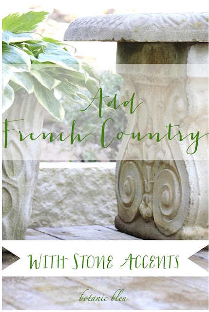 French Country Garden accents