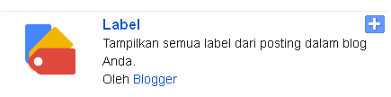 Cara membuat label atau kategori di blog