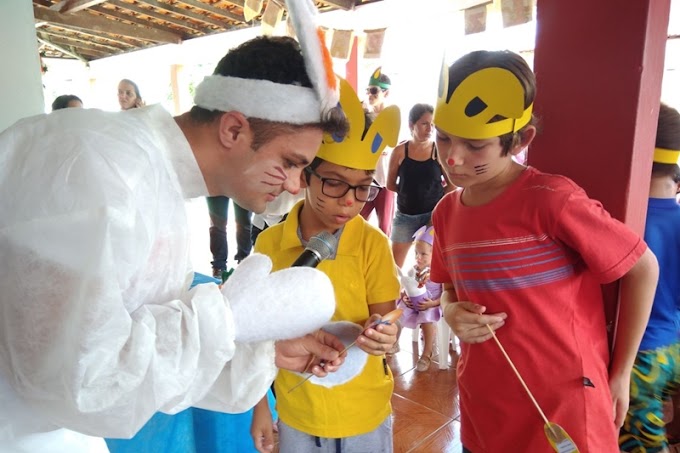 Ovos de páscoa são distribuídos a crianças estudantes de escolas municipais em Cocal dos Alves