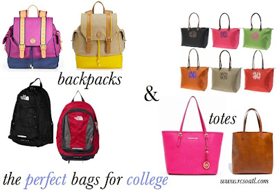 Backpacks vs. totes