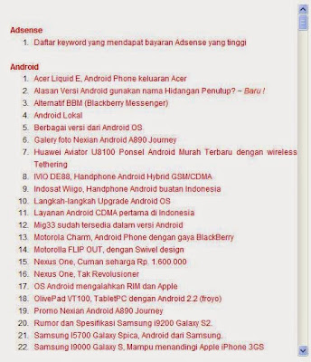 Sitemap