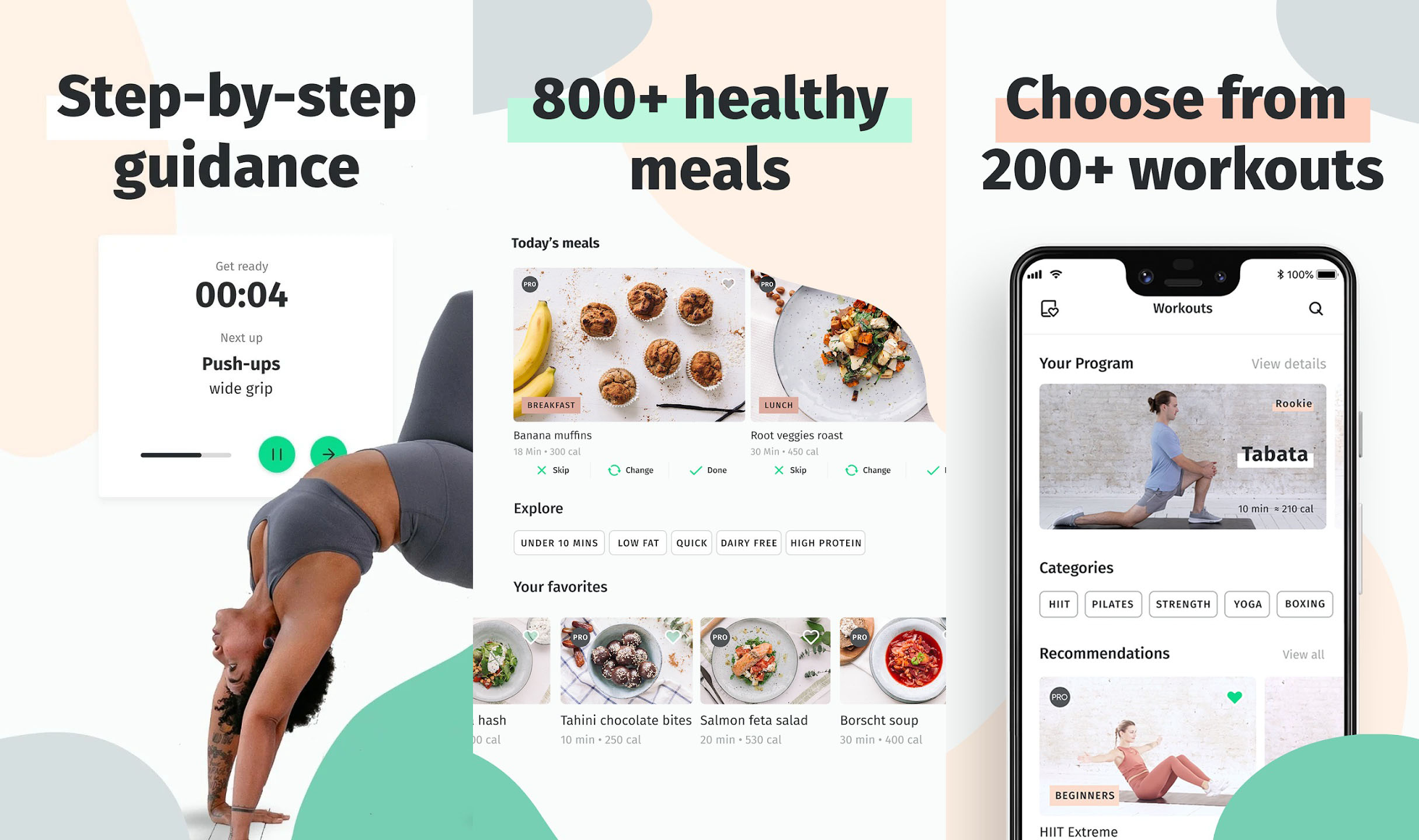 8fit Workouts & Meal Planner Android Apps