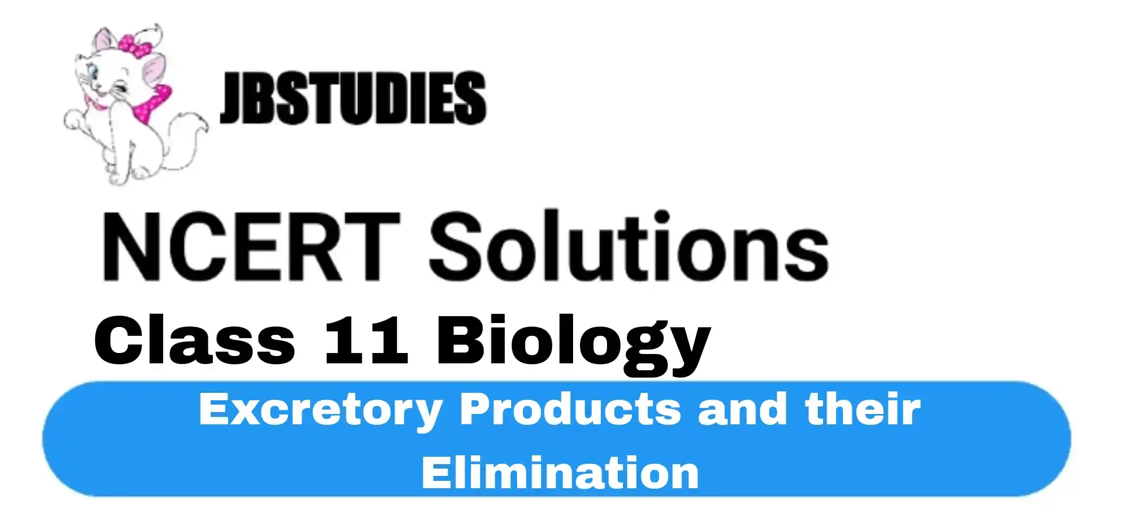 Solutions Class 11 Biology Chapter -19 (Excretory Products and their Elimination)