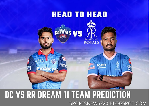 DC vs RR Dream11 Team Prediction by sportsnewsz20