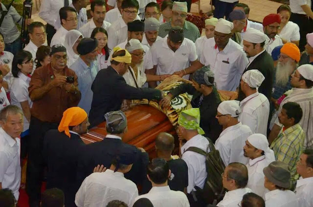 Gambar Sekitar Pengebumian Mendiang Karpal Singh Hari Ke 4