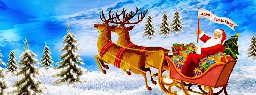 Merry Christmas Facebook Cover Pics