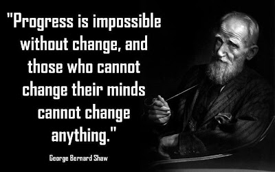 Progress is impossible without change