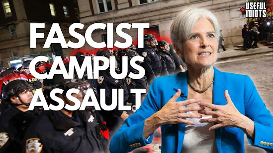 Jill Stein Palestine solidarity Judaism student activism police assault crackdown Zionism ADL censorship education tyranny Gaza genocide deception