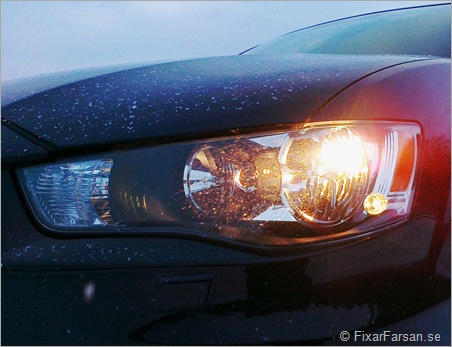 Strålkastare Mitsubishi Outlander 2,4 170hk Provkörd Test