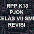 RPP K13 PJOK KELAS VII SMP REVISI 2019