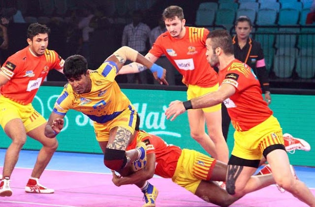 Prokabbadi Updates | Tamil Thalaivas vs Gujarat Gortune Gaints Review