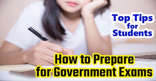 how to prepare for government exams
