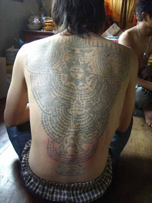 Cambodian Soldiers Use Tattoos To Protect Them From Bullets [ and so are 