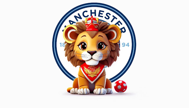 Cute Lion Mascot Manchester City Mascot HD Wallpaper