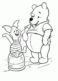 Transmissionpress Winnie The Pooh Bear Coloring Pages Part 2