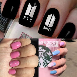 Los mejores diseños de uñas de BTS