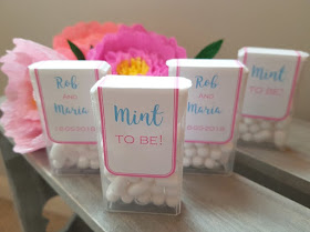 Cute mint to be tic tac labels for wedding gifts or favours