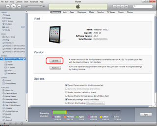 How to Upgrade the Ipad to iOS 6