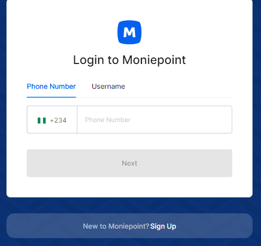 moniepoint com login and Account Access