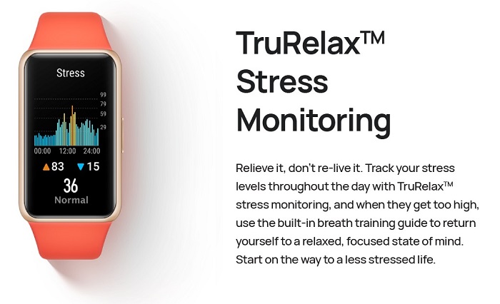 Use Huawei Band 6 To Monitor Stress