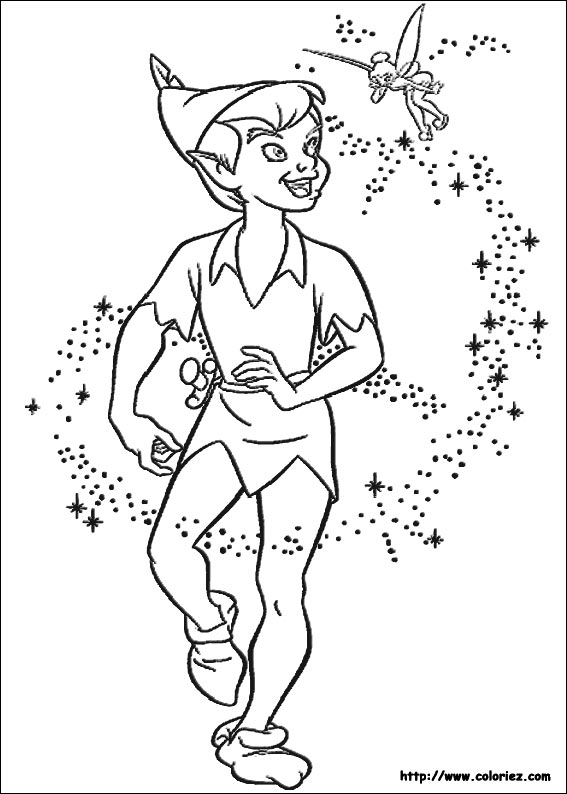 Free Disney Peter Pan Coloring Pages