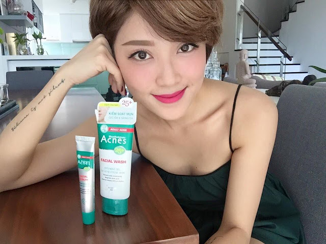 Review Acnes 25+ Facial bộ sản phẩm trị mụn giá rẻ cho người lớn, acnes facial, acnes 25+, kem trị mụn acnes, kem tri mun acne, acne facial wash, acne facial serum