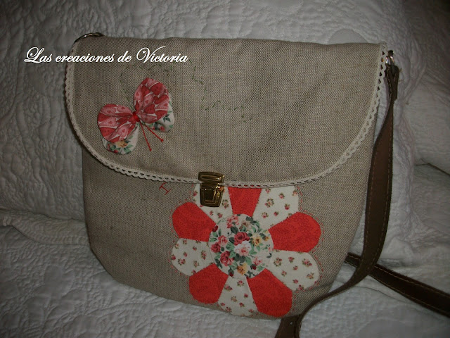 Las creaciones de Victoria. Patchwork. Bolso de patchwork