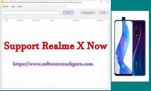 realme Flashtool now supports realme X (Tool Update)