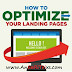 Optimize Your Website Landing Page