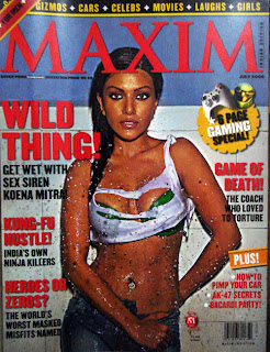 Maxim, June 2007. Featuring Koena Mitra