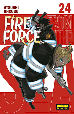 Reseña de Fire Force (En no Shōbōtai) vol. 24 de Atsushi Ohkubo - Norma Editorial