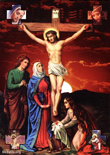 The Crucifixion Of Jesus Christ and Saint Mary Picture  Free jesus Christ Crufixion Wallpapers and Pictures