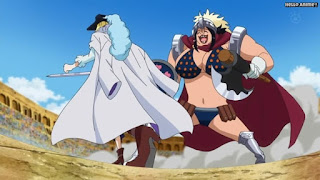 ワンピースアニメ ドレスローザ編 655話 アキリア キャベンディッシュ | ONE PIECE Episode 655