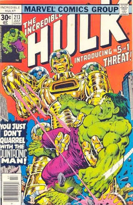 Incredible Hulk #213, Quintronic Man